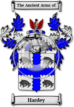 Hardey Family Crest Download (JPG) Legacy Series - 300 DPI