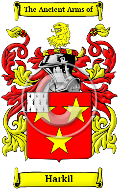Harkil Family Crest/Coat of Arms