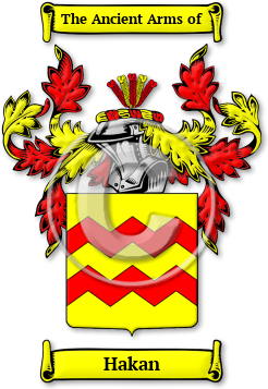 Hakan Family Crest Download (jpg) Legacy Series - 150 DPI