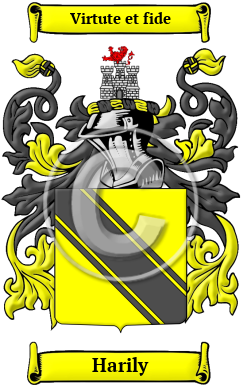 Harily Family Crest/Coat of Arms