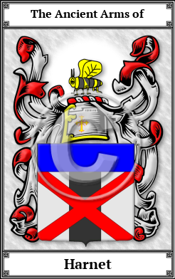 Harnet Family Crest Download (JPG) Book Plated - 600 DPI