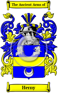 Herny Family Crest/Coat of Arms