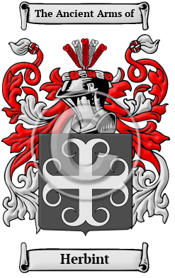 Herbint Family Crest/Coat of Arms