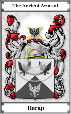 Harap Family Crest Download (JPG) Book Plated - 600 DPI