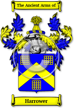 Harrower Family Crest Download (jpg) Legacy Series - 150 DPI