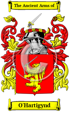 O'Hartigynd Family Crest/Coat of Arms