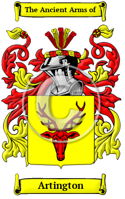 Artington Family Crest/Coat of Arms