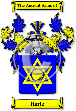Hartz Family Crest Download (jpg) Legacy Series - 150 DPI