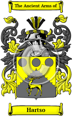 Hartso Family Crest/Coat of Arms