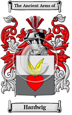 Hardwig Family Crest Download (JPG) Heritage Series - 300 DPI