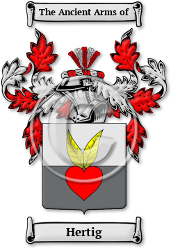 Hertig Family Crest Download (JPG) Legacy Series - 600 DPI