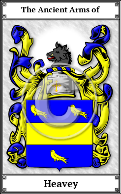 Heavey Family Crest Download (JPG)  Book Plated - 150 DPI
