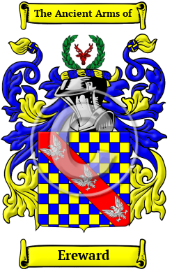 Ereward Family Crest/Coat of Arms