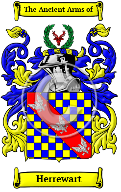 Herrewart Family Crest/Coat of Arms