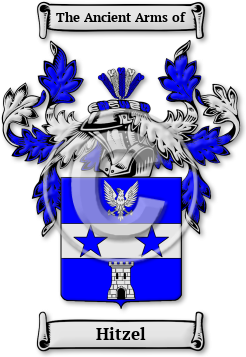 Hitzel Family Crest Download (JPG) Legacy Series - 600 DPI