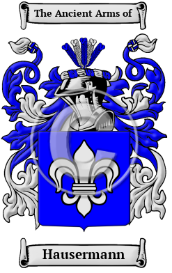 Hausermann Family Crest Download (JPG) Heritage Series - 600 DPI