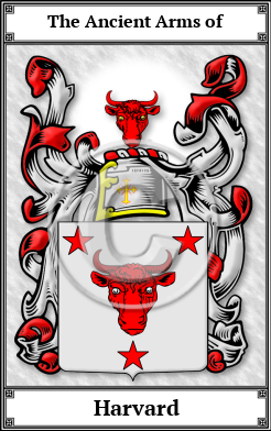 Harvard Family Crest Download (JPG) Book Plated - 600 DPI