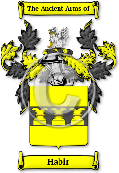 Habir Family Crest Download (jpg) Legacy Series - 150 DPI