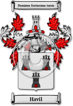 Havil Family Crest Download (JPG) Legacy Series - 600 DPI