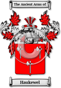 Haukewel Family Crest Download (JPG) Legacy Series - 300 DPI