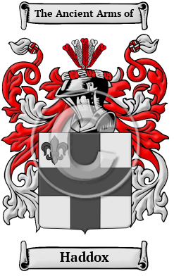 Haddox Family Crest/Coat of Arms