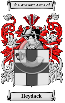 Heydack Family Crest/Coat of Arms