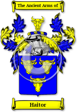 Haitor Family Crest Download (JPG) Legacy Series - 600 DPI