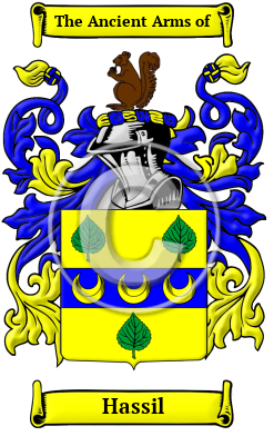 Hassil Family Crest/Coat of Arms