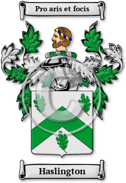 Haslington Family Crest Download (jpg) Legacy Series - 150 DPI