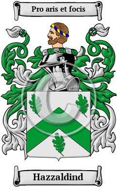 Hazzaldind Family Crest/Coat of Arms