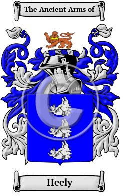 Heely Family Crest/Coat of Arms