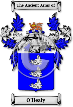 O'Healy Family Crest Download (jpg) Legacy Series - 150 DPI