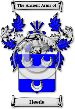 Heede Family Crest Download (JPG) Legacy Series - 600 DPI