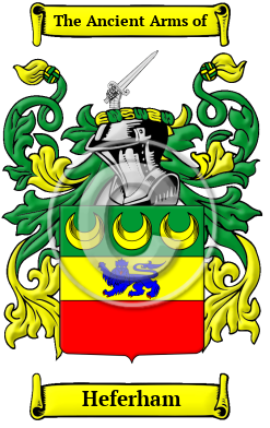 Heferham Family Crest/Coat of Arms