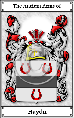 Haydn Family Crest Download (JPG)  Book Plated - 150 DPI