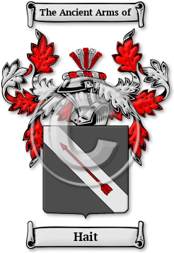 Hait Family Crest Download (JPG) Legacy Series - 600 DPI