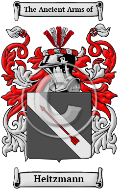 Heitzmann Family Crest/Coat of Arms