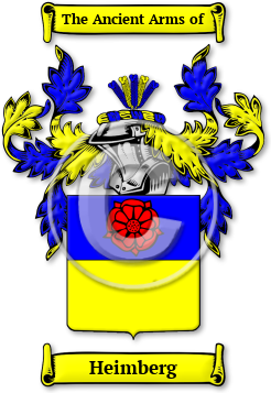 Heimberg Family Crest Download (jpg) Legacy Series - 150 DPI