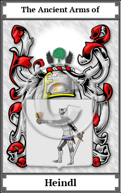 Heindl Family Crest Download (JPG)  Book Plated - 150 DPI