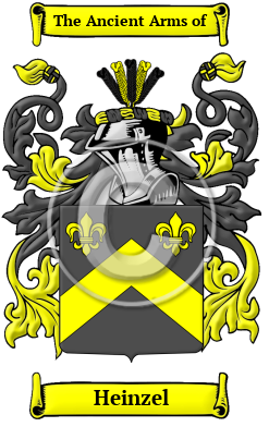 Heinzel Family Crest/Coat of Arms