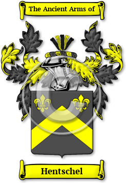 Hentschel Family Crest Download (JPG) Legacy Series - 600 DPI