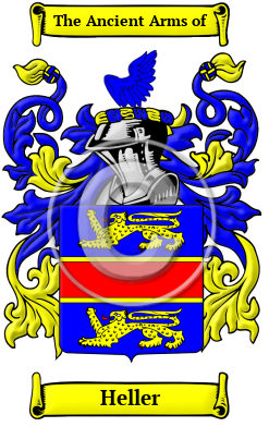 Heller Family Crest/Coat of Arms
