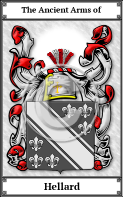 Hellard Family Crest Download (JPG)  Book Plated - 150 DPI