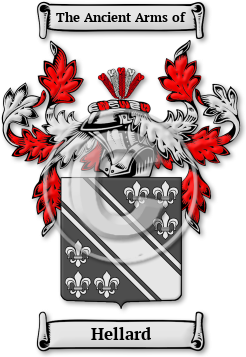 Hellard Family Crest Download (jpg) Legacy Series - 150 DPI