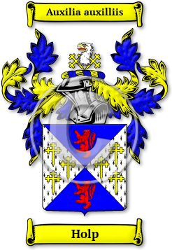 Holp Family Crest Download (JPG) Legacy Series - 600 DPI