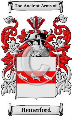 Hemerford Family Crest/Coat of Arms