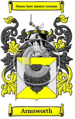 Armsworth Family Crest/Coat of Arms