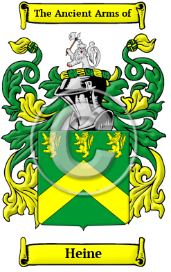 Heine Name Meaning, Family History, Family Crest & Coats of Arms, English