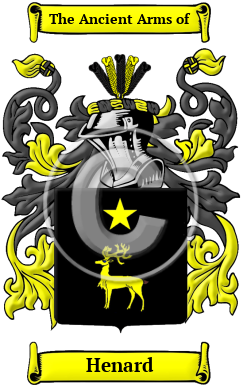 Henard Family Crest/Coat of Arms