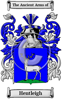 Hentleigh Family Crest/Coat of Arms